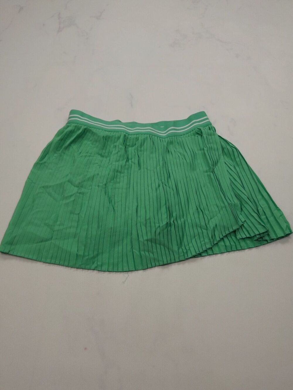 Pleated Skirt Green 2000s Sporty Trendy - Girls M
